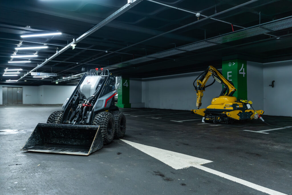 Corte de hormigón en parkings y aparcamientos subterráneos